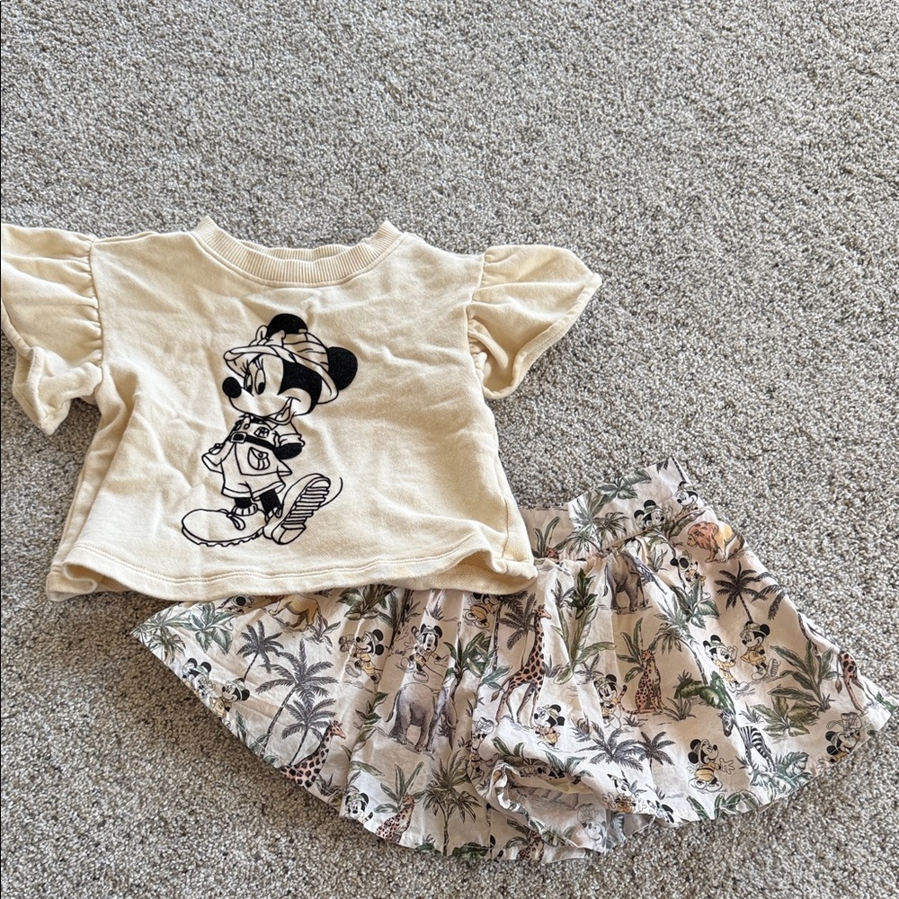 3T JANIE & JACK DISNEY SAFARI OUTFIT